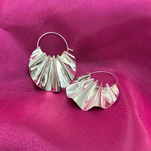 Load image into Gallery viewer, Fine Silver Hoops VI
