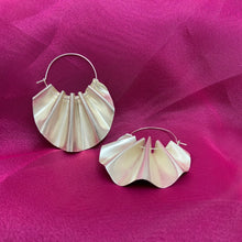 Load image into Gallery viewer, Fine Silver Hoops VI