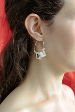 Load image into Gallery viewer, Fine Silver Hoops III (small)
