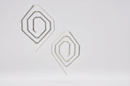 'Wax + Geometry #2' Earrings (2024)