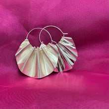 Load image into Gallery viewer, Fine Silver Hoops VI
