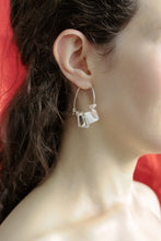 Load image into Gallery viewer, Fine Silver Hoops III (small)
